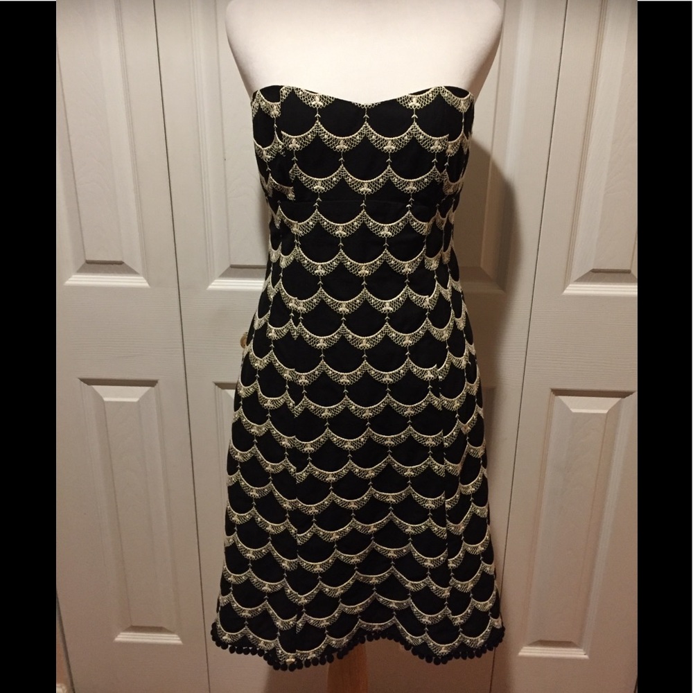 Anthro~Nanette Lepore Convertable Strapless Dress